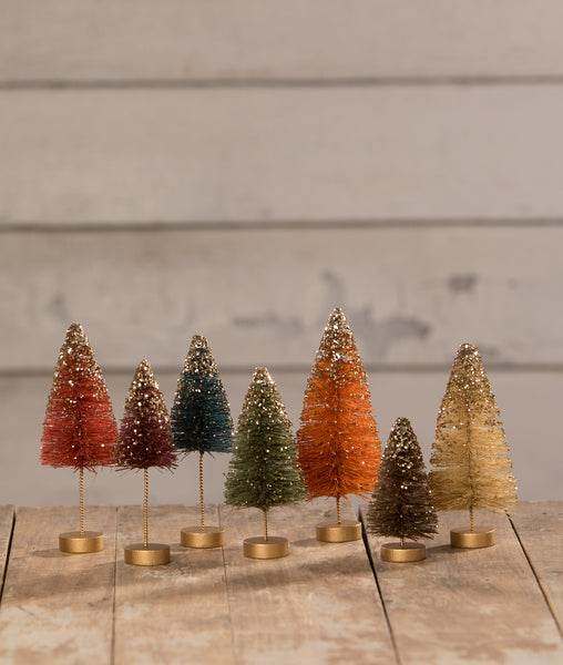 Fall Bottle Brush Trees S7