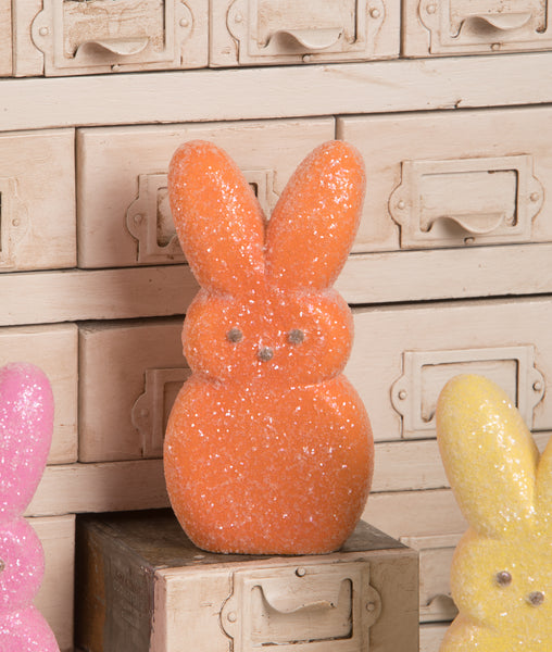 Peeps Orange Bunny 6"