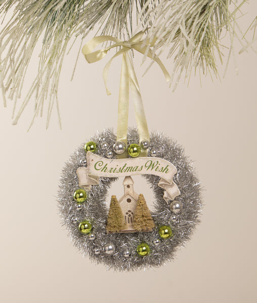 Pastel Wreath Green