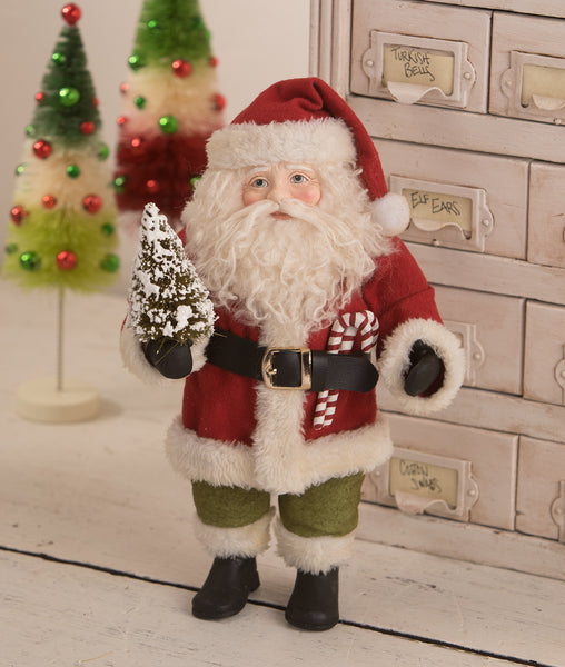 Vintage Posable Santa