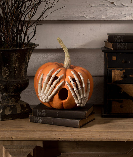 Peek-a-Boo Pumpkin Orange