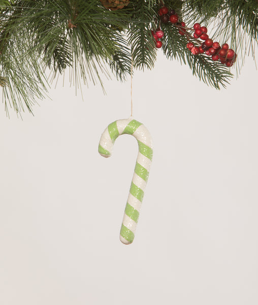 Citrine Candy Cane Ornament