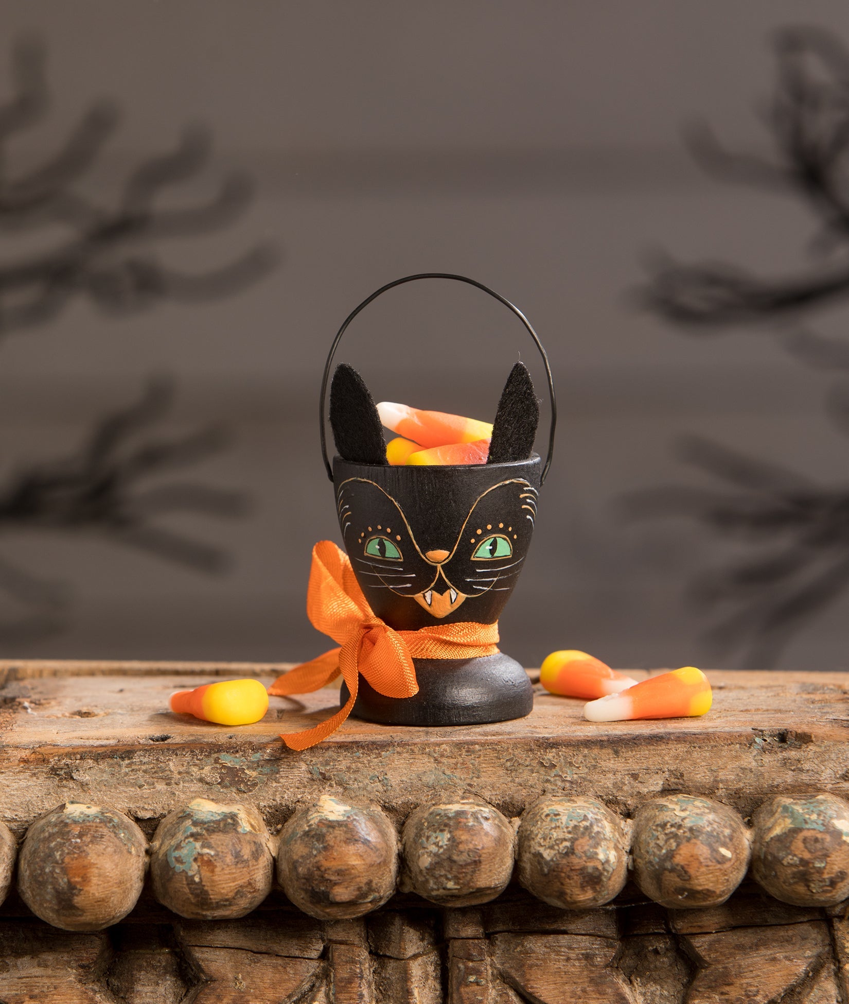 Black Cat Egg Cup