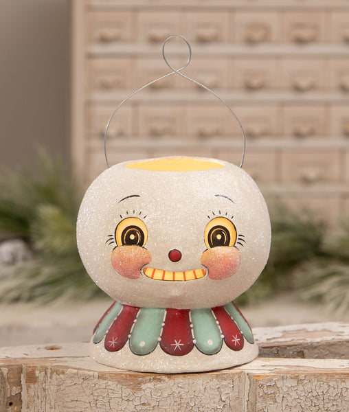 Minty Beau Snow Glow Lantern Bucket