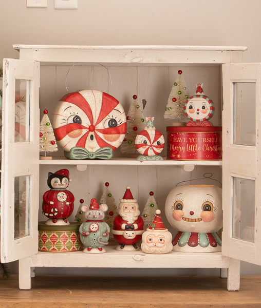 Minty Beau Snow Glow Lantern Bucket