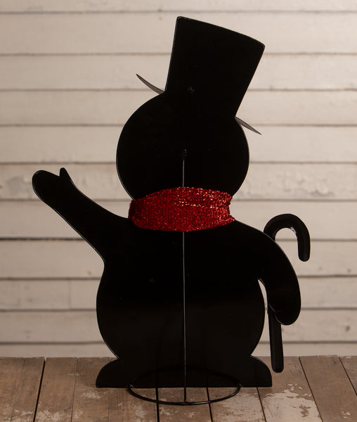 Large Jolly Tin Snowman