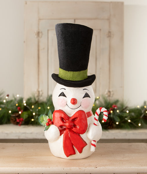 Tall Hat Jolly Snowman