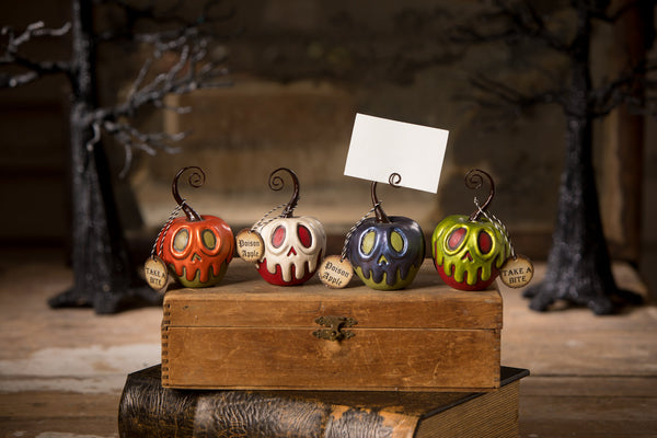 Red Apple With Green Poison Ornament Mini