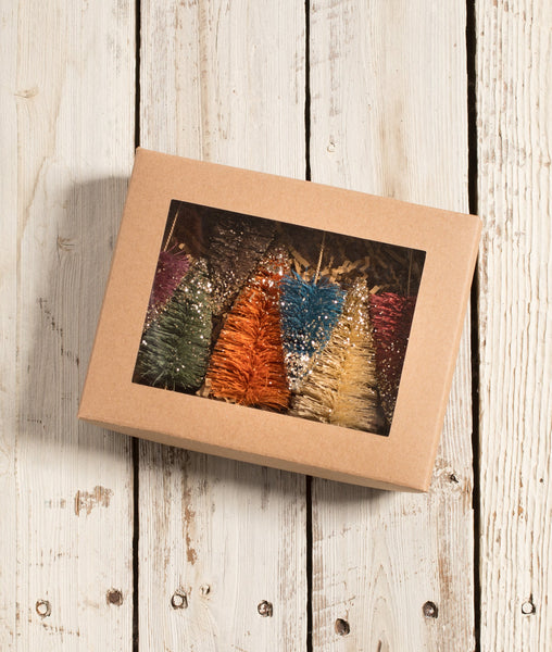 Fall Bottle Brush Trees S7