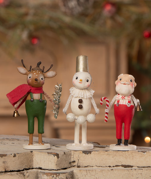 Sweet Reindeer in Suspenders