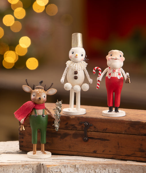 Sweet Reindeer in Suspenders