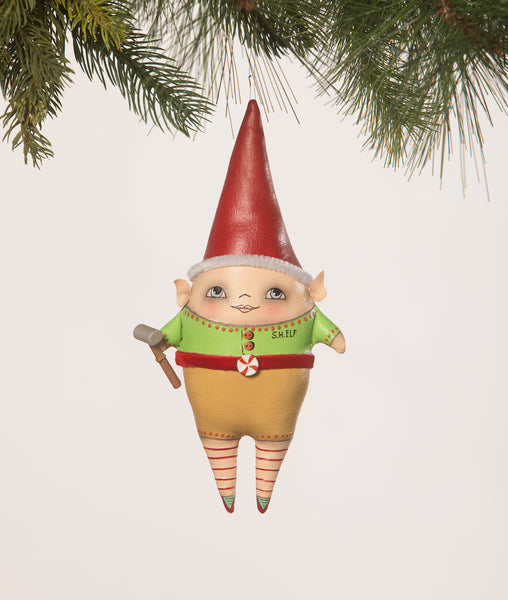 Santa's Helper Elf Ornament