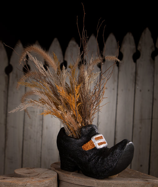 Old Witch's Shoe Paper Mache