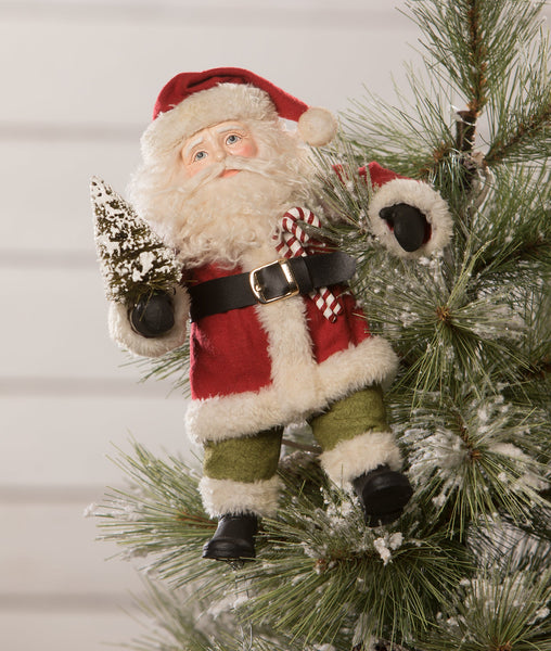 Vintage Posable Santa