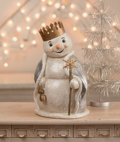 Frosted Metallics Snowman