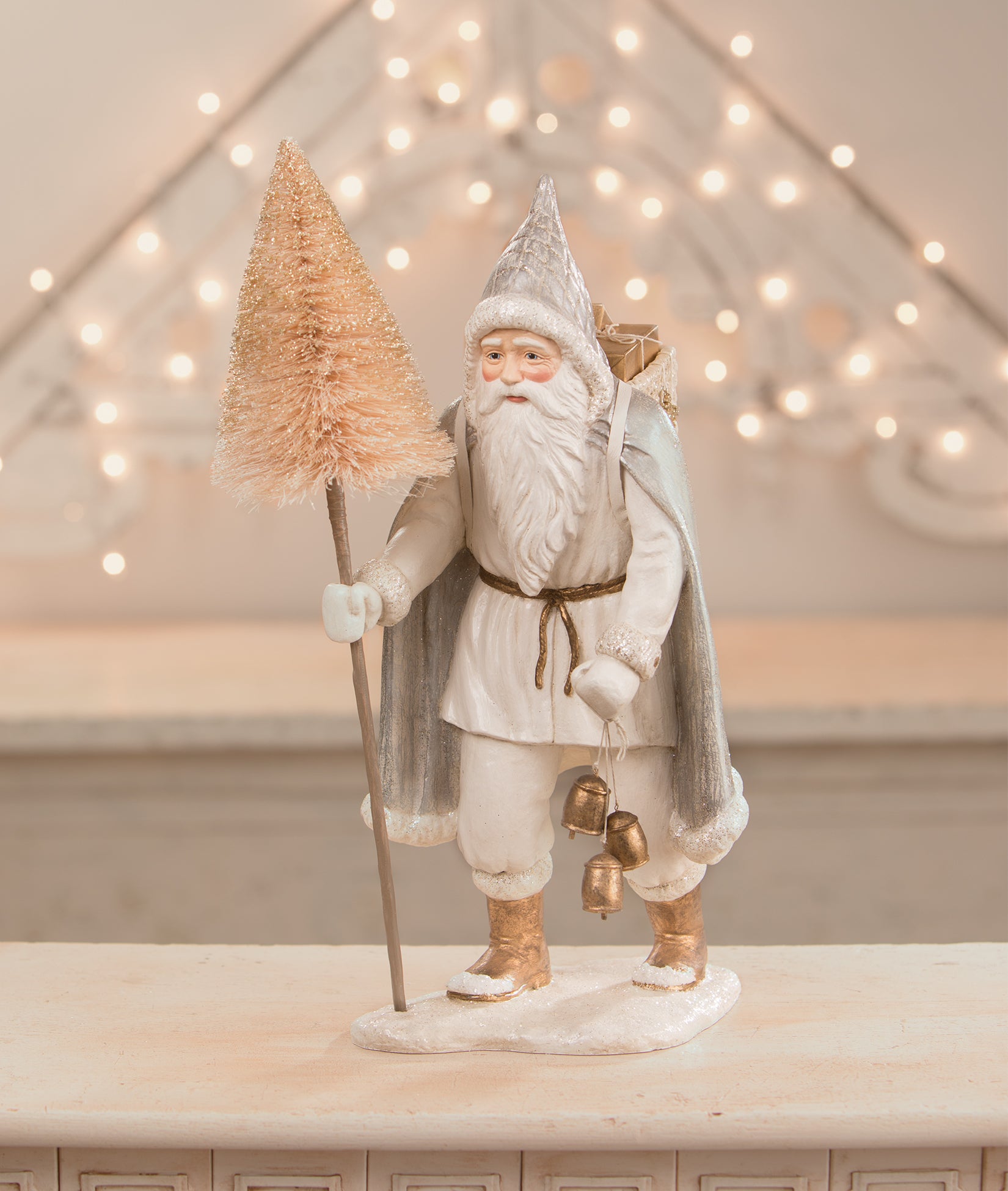 Frosted Metallics Santa