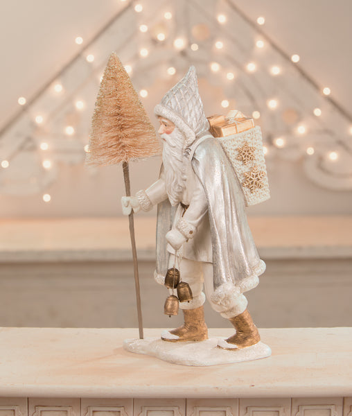 Frosted Metallics Santa