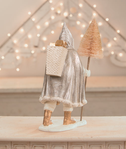 Frosted Metallics Santa