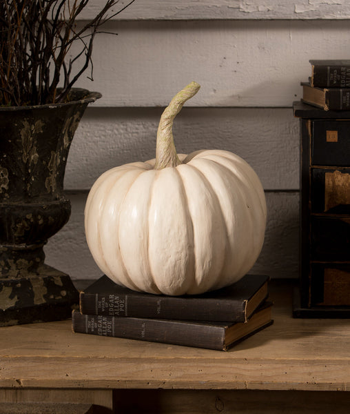 Peek-a-Boo Pumpkin White