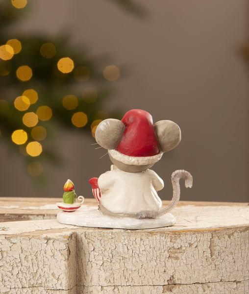 Manny Mouse with Candle