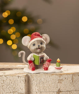 Manny Mouse with Candle