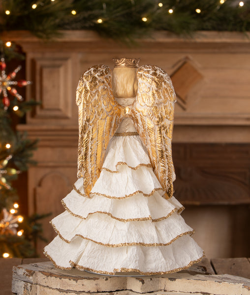 Santos Angel with Paper Skirt