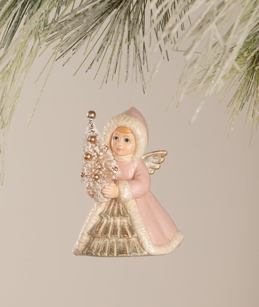 Pastel Angel Holding Tree