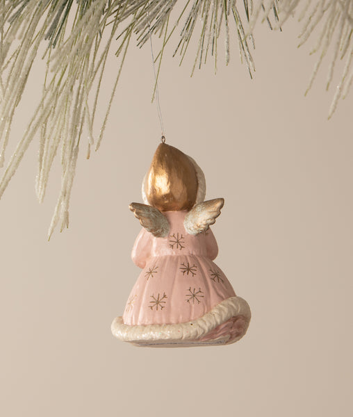 Pastel Angel Holding Candle