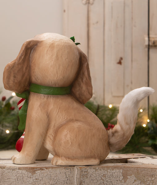 Frankie Puppy with Stocking