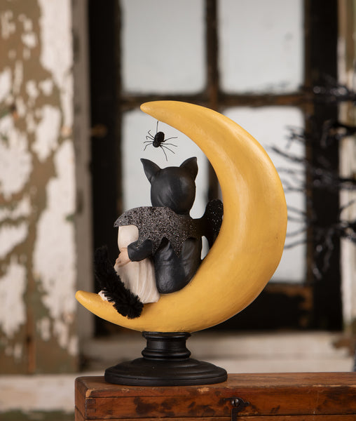 Hugh with Casper on Moon