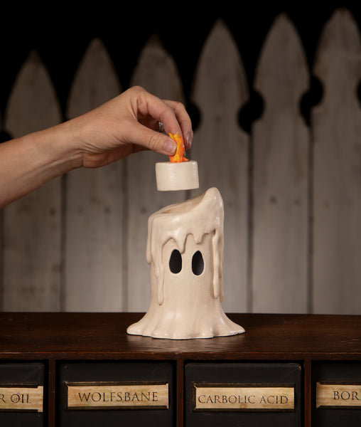 Medium Flam'in Candle Luminary