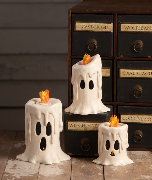 Small Flam'in Candle Luminary