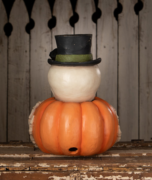Mr. Skully with Pumpkin