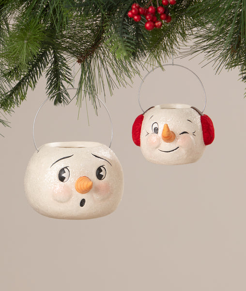 Worried Snowman Bucket