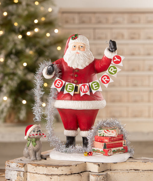 Deck the Halls Santa