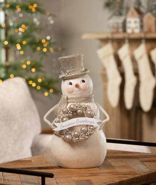 Seasons Greetings Snowman