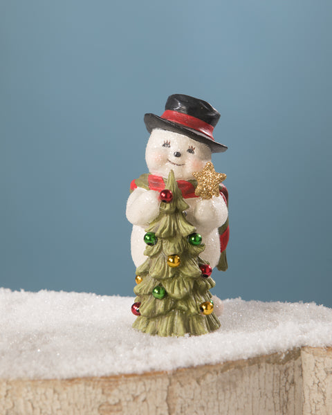 Trimming the Tree Snowman