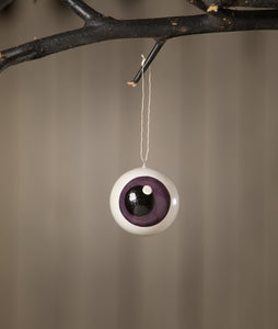 Googly Purple Eyeball Ornament