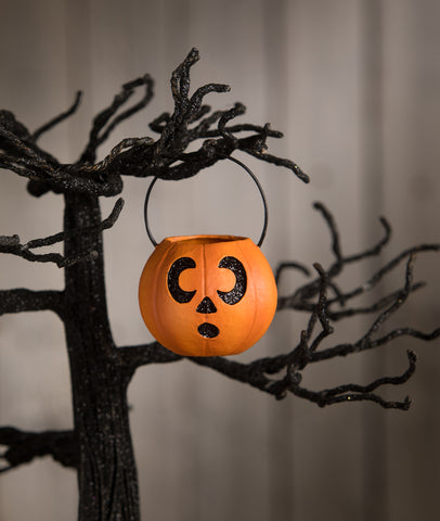 Surprised Pumpkin Bucket Mini
