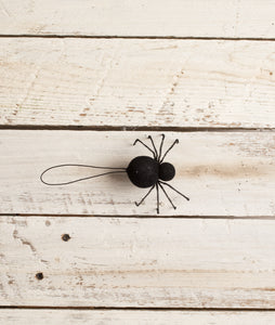 Black Spider Ornament