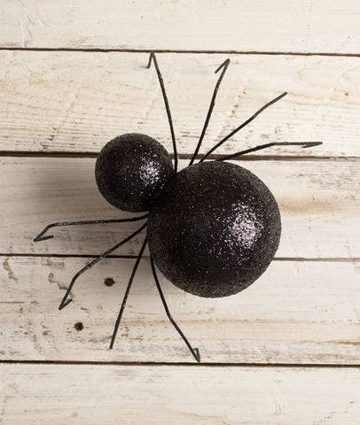 Glittered Spider Extra Large