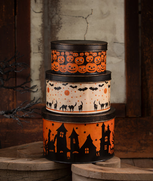 Halloween Vintage Tins S3