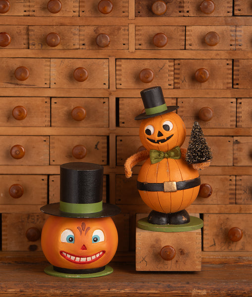 Smiling Pumpkin Container