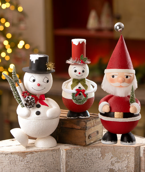 Top Hat Snowman Container