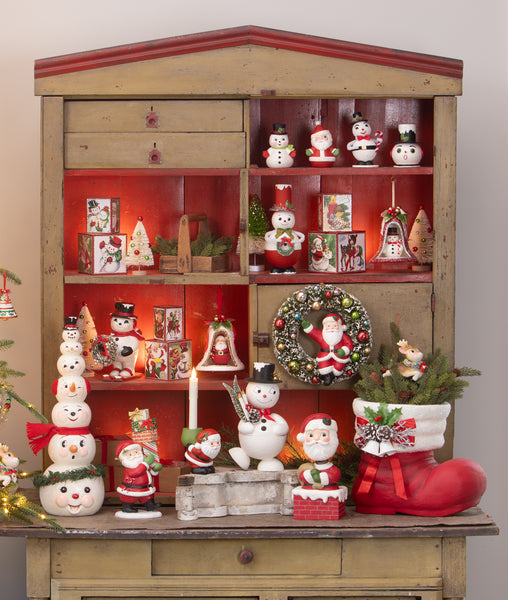 Top Hat Snowman Container