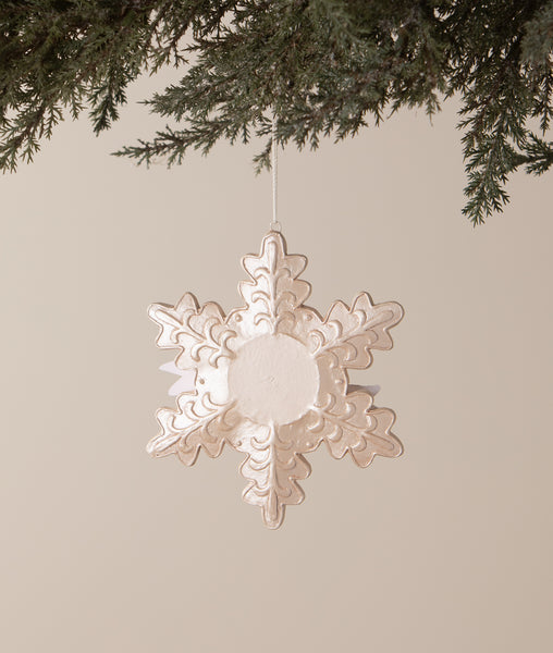 Let it Snow Flake Ornament
