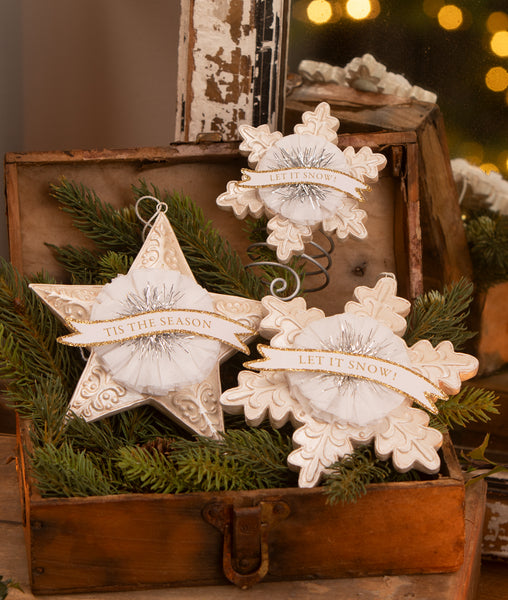 Let it Snow Napkin Holder