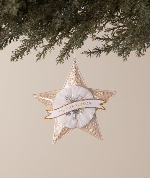 Tis the Season Star Ornament