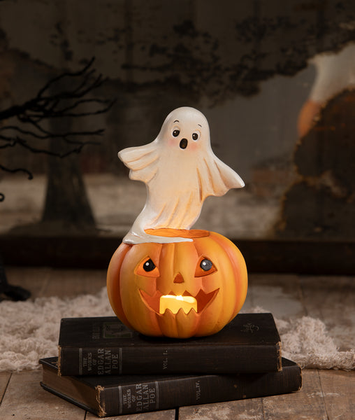 Ghost on Jack O'Lantern