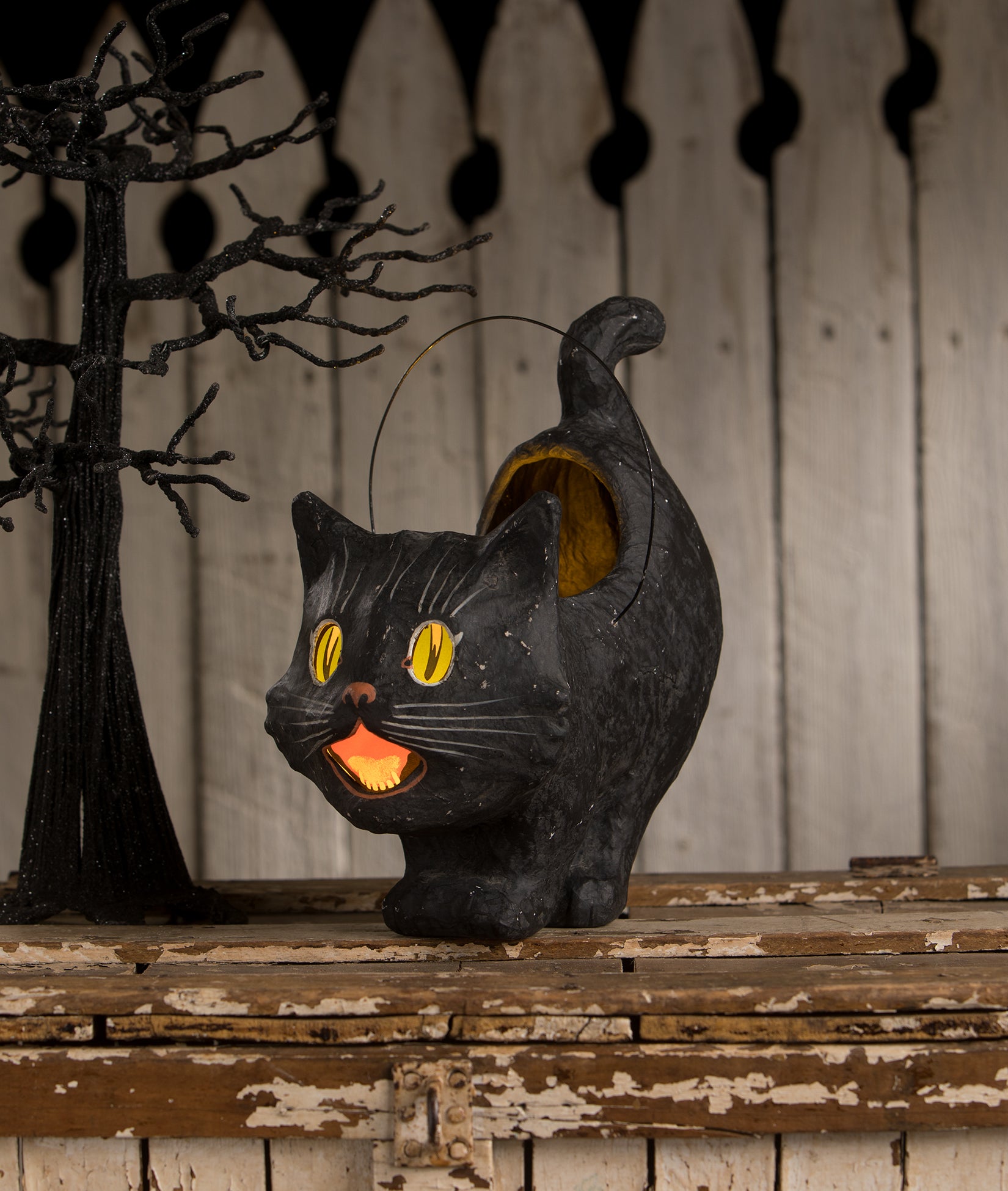 Scaredy Sassy Cat Bucket – Bethany Lowe Designs, Inc.